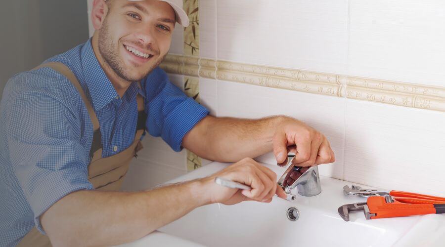 Faucet cartridge replacement in Oakville, IA
